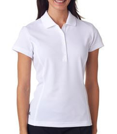 Adidas Ladies ClimaLite Solid Polo